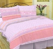 Комплект белья розового цвета "Radja Rosov" Consuello